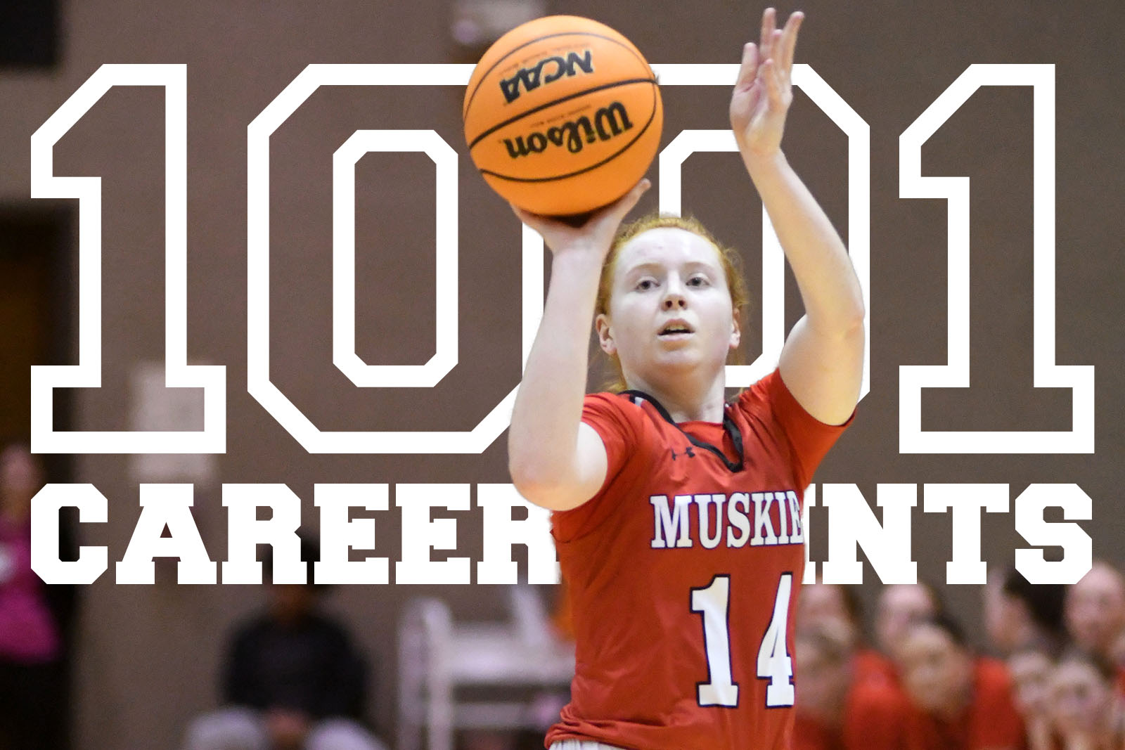Read more about the article CLAUDIA HARRINGTON TALLIED 1001 CAREER POINTS IN COLLEGE