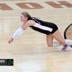 LADY BUCCS BEAT NEWTON IN THREE SETS