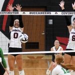 LADY BUCCS LOST TO BETHEL IN FOUR SETS